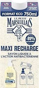 Recharge Liquide Antibactérienne Petit Marseillais - Protégez vos Mains