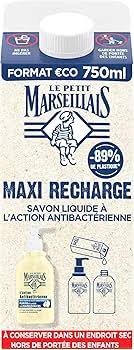 Recharge Liquide Antibactérienne Petit Marseillais - Protégez vos Mains