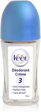 Veet Déodorant Crème 3 - Protection Durable et Confort
