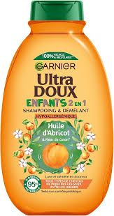 Shampoing Ultra Enfants Abricot Fleur - Douceur et Brillance