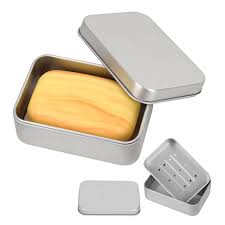 Behiruch Aluminium Étanche Égouttoir Amovible - Boîte à Savon Pratique et Élégante