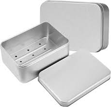 Boîte à Savon Aluminium Égouttoir Amovible - Élégance et Praticité