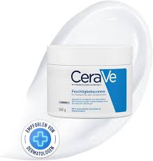 CeraVe Crème Hydratante - Hydratation Intense pour Une Peau Éclatante