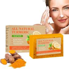 Savon Éclaircissant au Curcuma Kojique - Éclat et Pureté du Visage