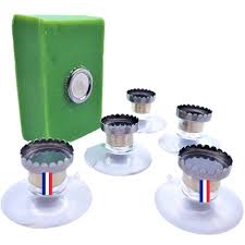 Ventouse Magnétique Puissants pour un Shampoing Minimaliste Efficace