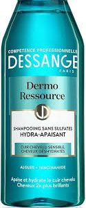 Shampoing Dessange Ressource - Hydra Apaisant pour des Cheveux Revitalisés