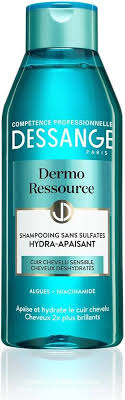 Shampoing Dessange Ressource - Hydra Apaisant pour des Cheveux Revitalisés