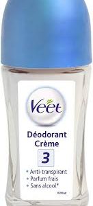 Veet Déodorant Crème Femme 75ml - Douceur et Efficacité