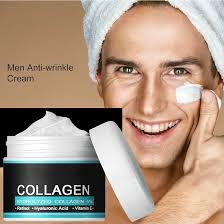 Crème Visage Homme Anti Âge et Anti Rides au Collagène