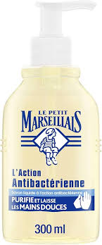 Savon Liquide Antibactérien Petit Marseillais - Soin et fraîcheur