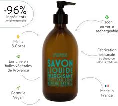 Savon Liquide Marseille Energisant - Compagnie Provence