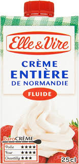 Elle Vire Crème Entière Normandie - La crème fraîche parfaite