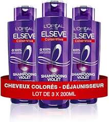 Shampoing Violet Déjaunisseur Anti Reflets - L'Oréal Paris