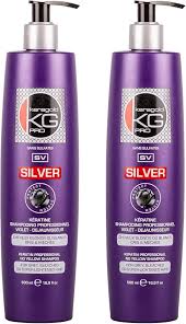 KERAGOLD SILVER Shampoing Déjaunisseur - Éclat et Brillance