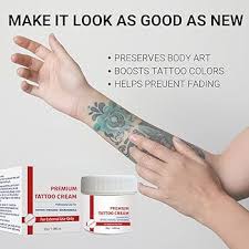 Crème Tatouage Hydratante Réparation Naturelle - Éclaircissante