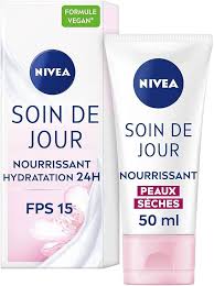 NIVEA Hydratant Nourrissant - Crème Visage Femme Enrichie