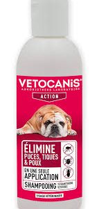 Vetotonic Shampoing Anti Puces pour Chiens - Protection Efficace