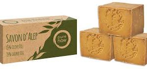 Savon d'Alep Pure Now D'huile d'Olive Laurier - Soin Naturel