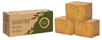 Savon d'Alep Pure Now D'huile d'Olive Laurier - Soin Naturel