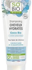 SOBIO Shampooing Bio Hydratés à l'Hyaluronique - Cheveux Sains et Brillants