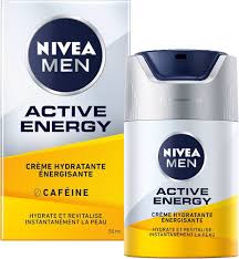 Crème Hydratante Visage Homme NIVEA Énergisante