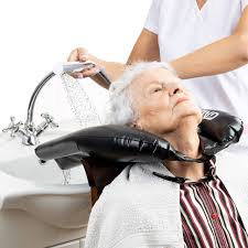 Bac à Shampoing Domicile Gonflable - Confort et Praticité à Domicile