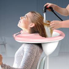 Bac à shampoing domicile gonflable : Confort et praticité à portée de main