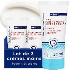 BepanthenDerma® Crème Mains Hydratante Réparatrice - Soin Intense pour Vos Mains