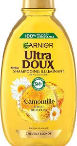 Shampoing Garnier Ultra Doux Camomille – Éclat et Douceur