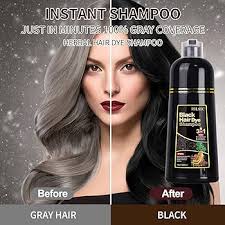 GFEUGS Shampoing Colorant Noir - Éclat et Brillance
