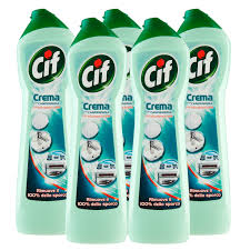 Flacons Cif Nettoyant Crème Microparticules - Efficacité et Douceur