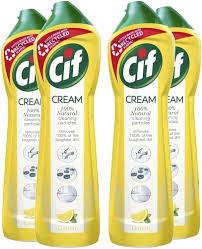 Cif Crème Citron 500 Lot - Nettoyage Efficace et Fraîcheur Agréable