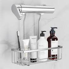 Pickpiff Suspendre Shampoing Accessoire Inoxydable - Praticité et Élégance dans Votre Douche