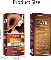 Shampoing Colorant Châtain - Éclat Naturel pour Vos Cheveux